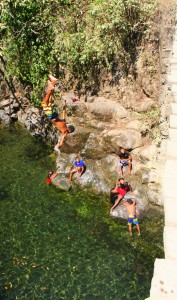 Bridge Jumping in Pavones