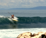 Surfing in Pavones